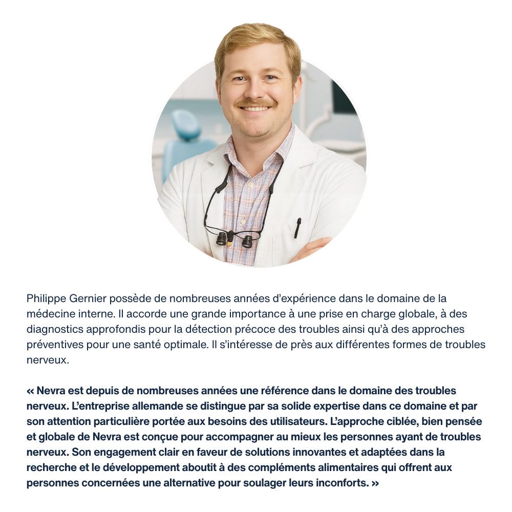 Nevra - Complexe de micronutriments naturel pour la santé des nerfs